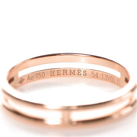 Hermes Hermès Ariane ring .